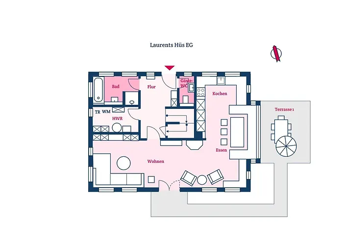 Laurents Hues Casa de Férias Utersum